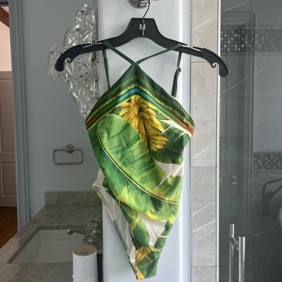 FARM RIO Fresh Forest One-Piece Swimsuit - Picture 8 of 12